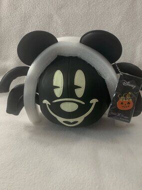 NWT Loungefly Stitch Shoppe Disney Mickey Mouse Spider Crossbody Glow Purse Pin